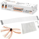 Deshollinador Cepillo Nylon Cepillo Deshollinador 7 m Kit Deshollinador Flexibles 7 Varillas Deshollinador de Chimeneas 7M 8M 9M 10M 11M 12M 20M Deshollinador de Chimeneas Leña Limpia Chimeneas